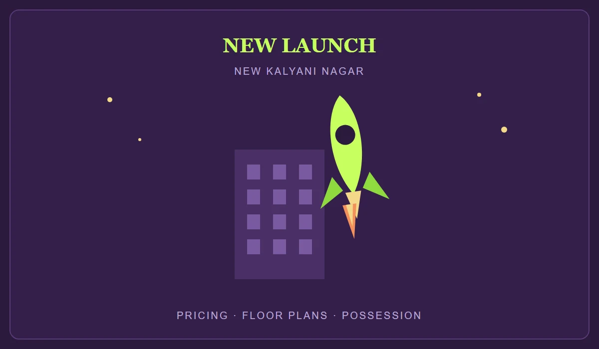 New Launch Apartment In New Kalyani Nagar